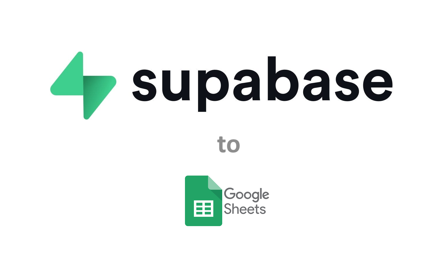 Pull data from supabase to google sheets