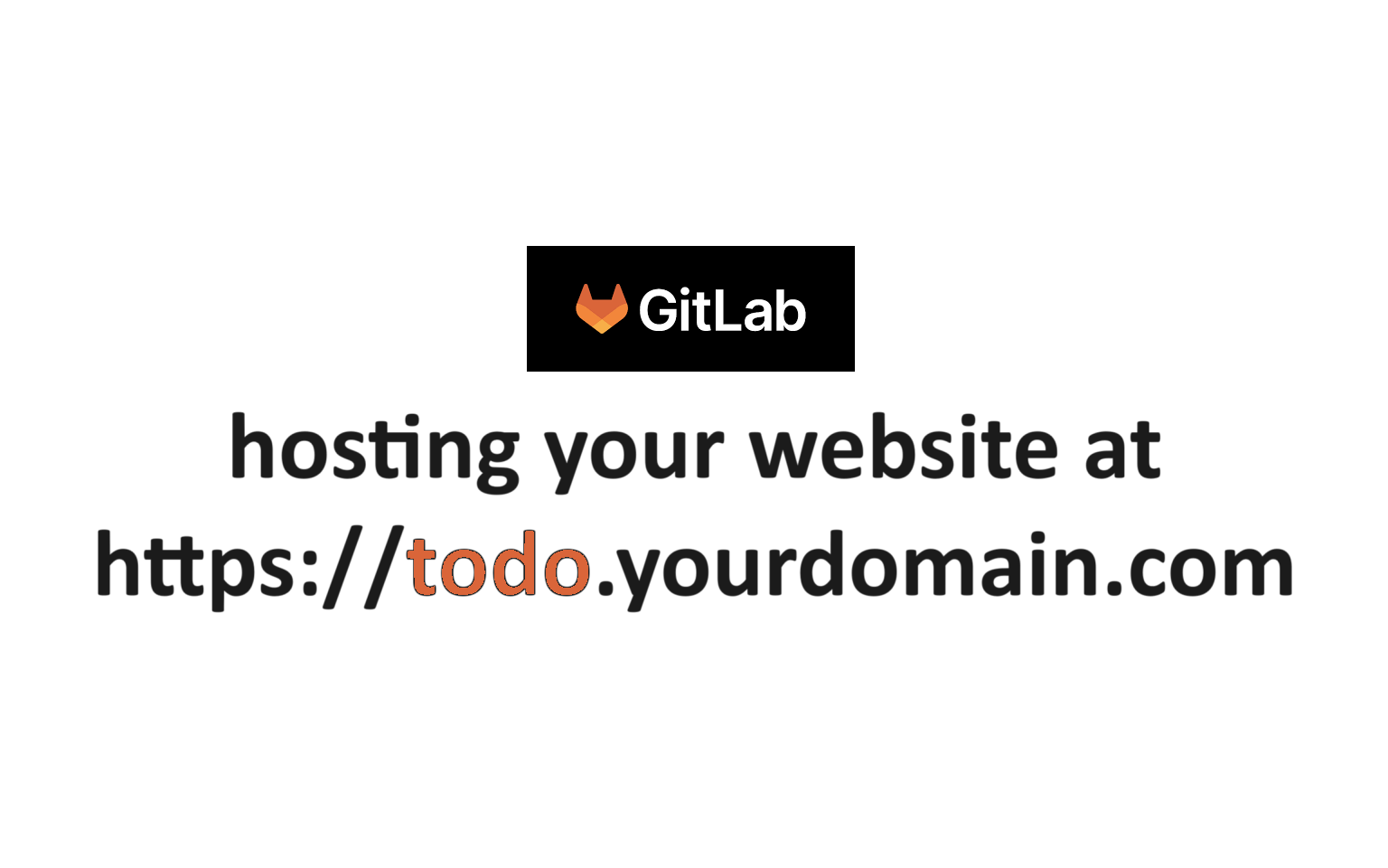 Goal of the article is to setup gitlab pages